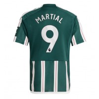 Manchester United Anthony Martial #9 Vonkajší futbalový dres 2023-24 Krátky Rukáv